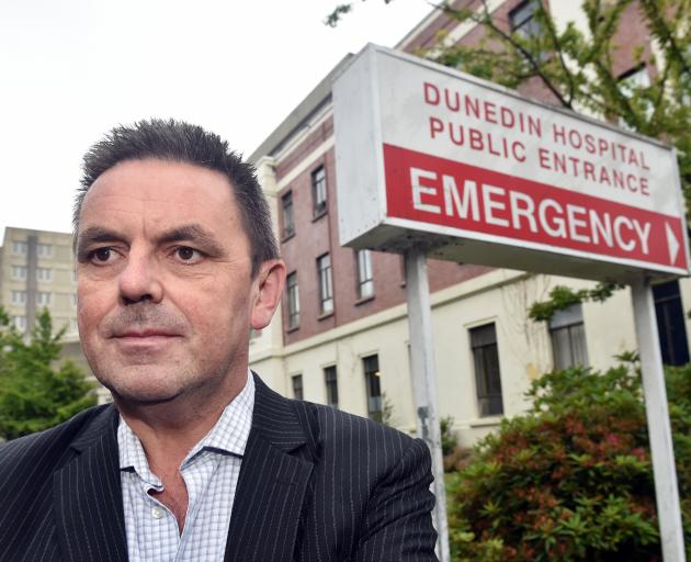 Southern DHB chief executive Chris Fleming says Dunedin Hospital is doing its best amid heavy...