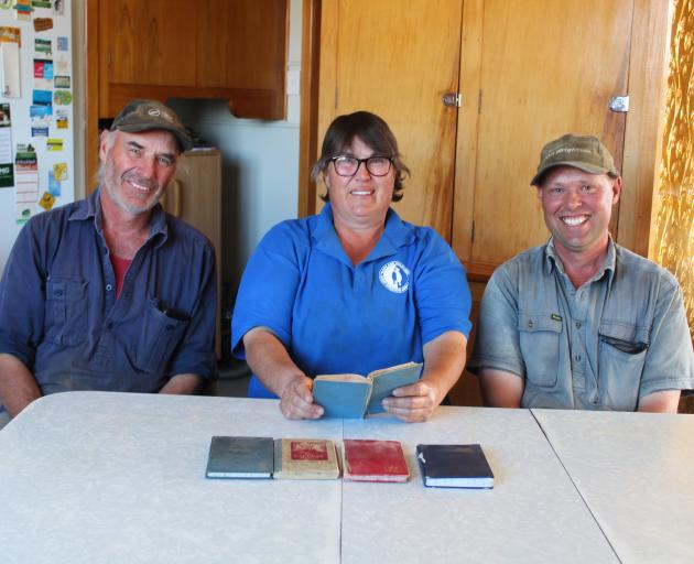 Siblings (from left) Quinton, Anita and Eric Erskine, of Westwood, reminisce about their late...