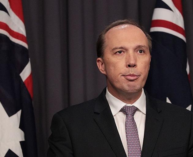 Home Affairs Minister Peter Dutton: "I want to make sure that we keep Australians safe." Photo:...