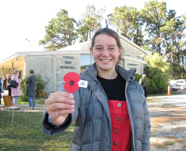 Wanaka's Zoe Learmonth spoke about her research into returned World War 2 serviceman Colin...