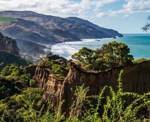 Feeling like being on the edge of the world at Cathedral Cliffs and Gore Bay. PHOTOS: MIKE YARDLEY
