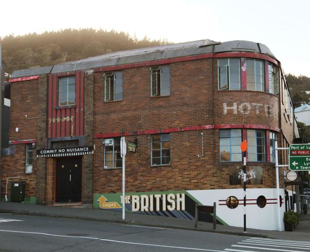 The British Hotel following the earthquake repairs. Photo: Star News