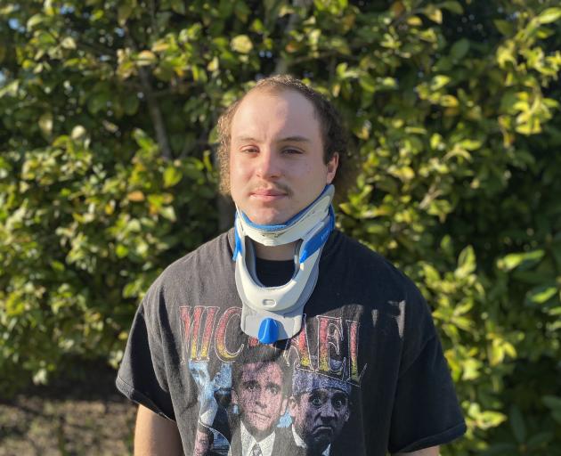 Old Boys fullback Logan Wilson is at his father’s home in Oamaru, recovering after fracturing...