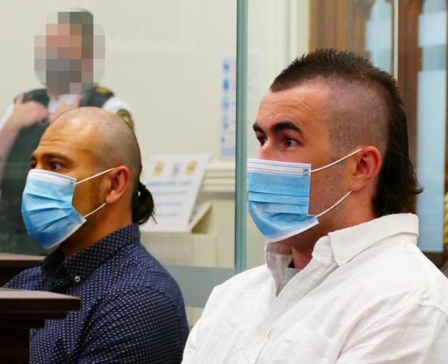 Gary Angus (left) and Zane O’Leary were part of a sophisticated drug manufacturing enterprise....