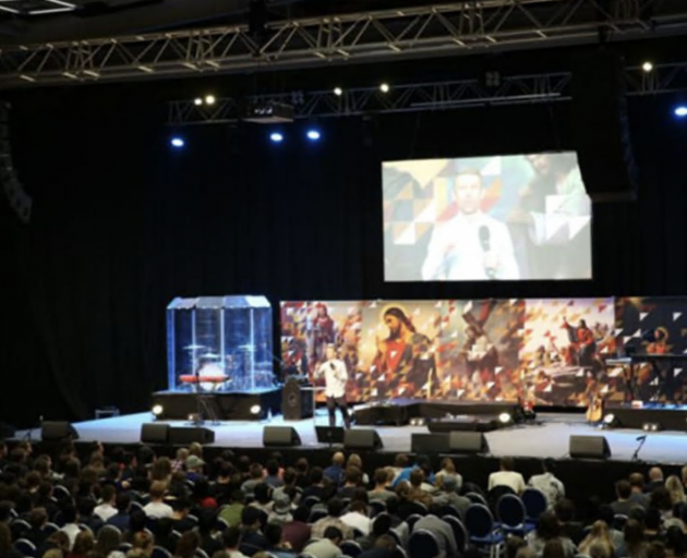 A Sunday service at Arise Church. PHOTO THE WIRELESS/ RNZ 