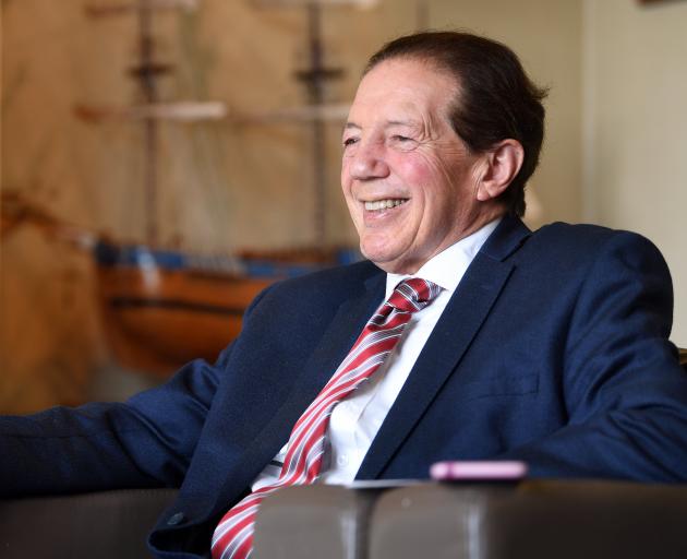 Mayor Sir Tim Shadbolt at the council chambers earlier this month. PHOTO: STEPHEN JAQUIERY