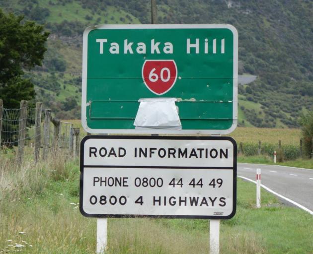 The driver who caused a crash on State Highway 60 between Takaka and Collingwood is still suffering a year on. Photo / Tracy Neal