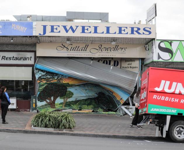 Nuttall Jewellers of Birkenhead was ram raided in March. Photo: Michael Craig