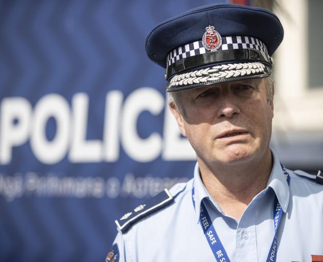 Canterbury District Commander Superintendent John Price. PHOTO: NZ HERALD 