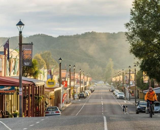 The main street of Reefton. PHOTO: ODT FILES