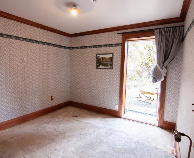What lies beneath? The original bar at the Danseys Pass Hotel was located in what is now Room 6....