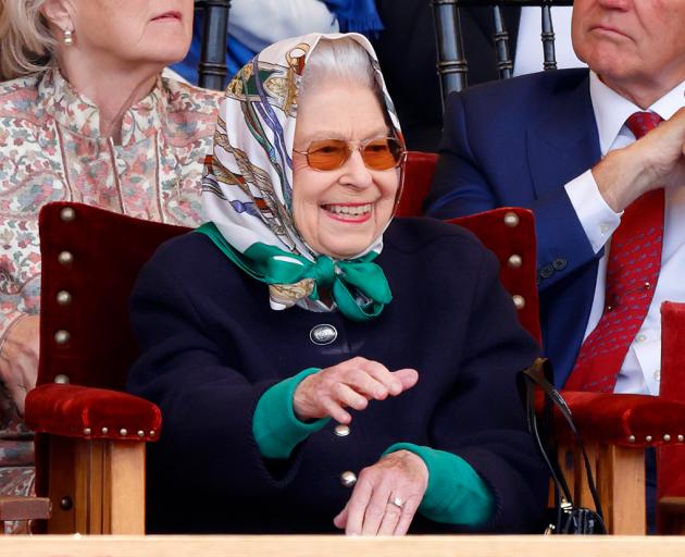 The Queen at this year's Royal Windsor Horse Show. Photo: Getty Images 