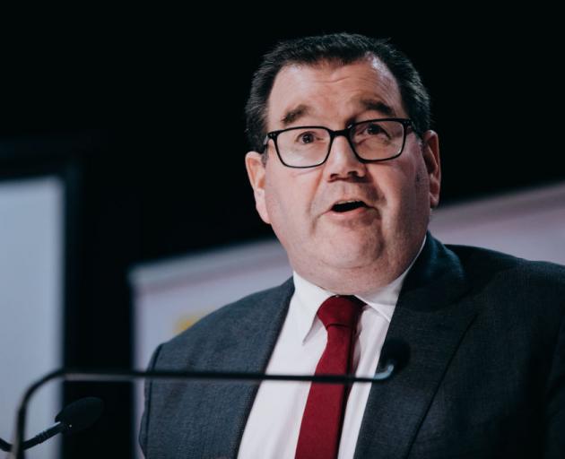 Minister of Finance Grant Robertson is giving today's update. Photo: Getty Images