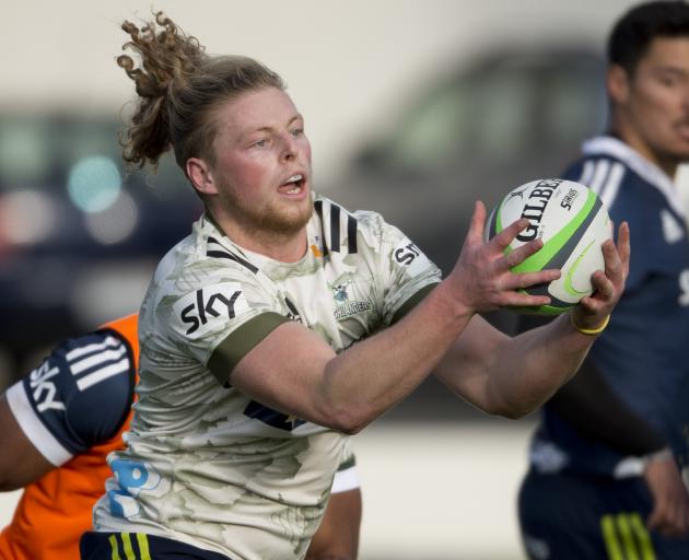 Scott Gregory trains with the Highlanders at the University Oval yesterday. PHOTO: GERARD O'BRIEN