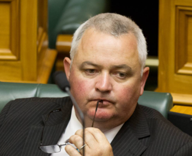 Richard Prosser when he was a NZ First MP during question time in Parliament in 2013. Photo: NZ...
