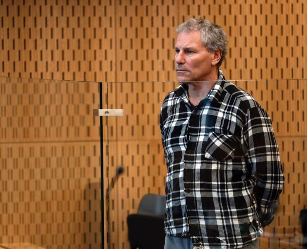 Wilson at his sentencing hearing. Photo: Dean Purcell / NZ Herald