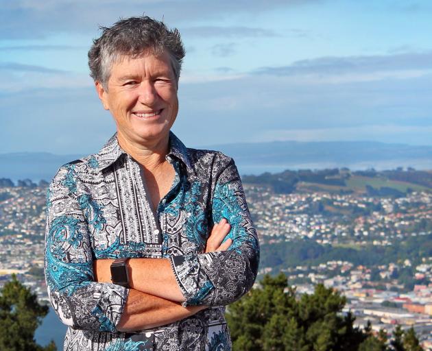 Sandy Graham, at Signal Hill Lookout, says the Dunedin City Council has to keep up with community...
