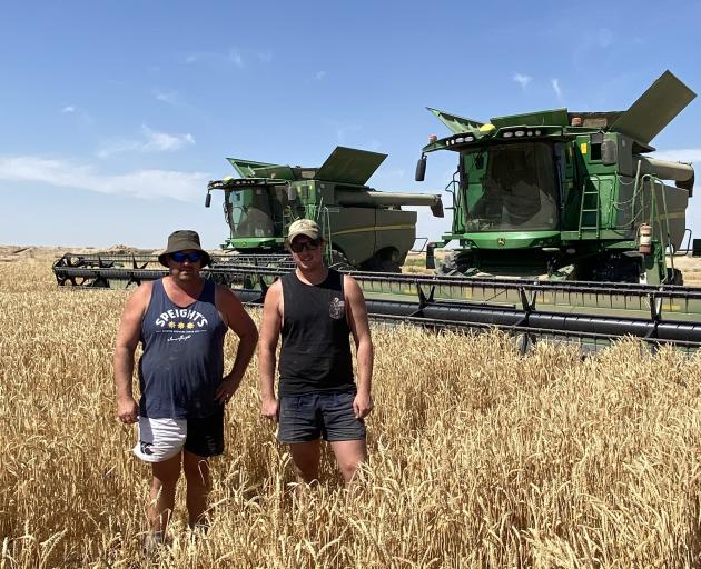 Patrick Suddaby, of Ranfurly, (left) and Tyson Adams, of Tapanui, are in Uzbekistan driving...