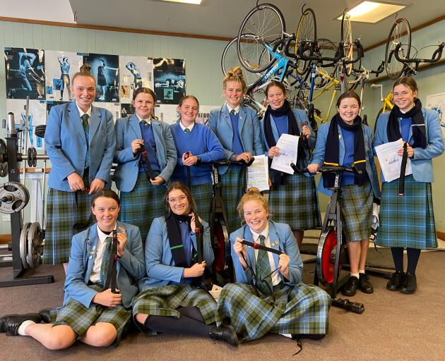 St Hilda’s Collegiate class 10C pupils found being part of the Beats 2 Study of active transport...