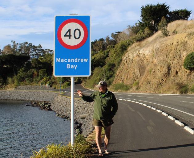 Otago Peninsula Community Board chairman Paul Pope says more graduated speeds could be a better...