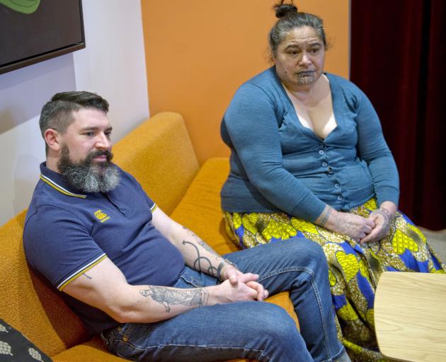 Dunedin activists Dudley Benson and Sina Brown-Davis say they are facing escalating threats and...