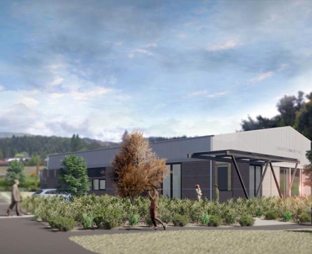 The proposed Luggate Memorial Centre. IMAGE: SALMOND  ARCHITECTURE