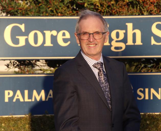Gore High School rector John McKinlay has retired from the role after 11 years in Gore. PHOTO:...