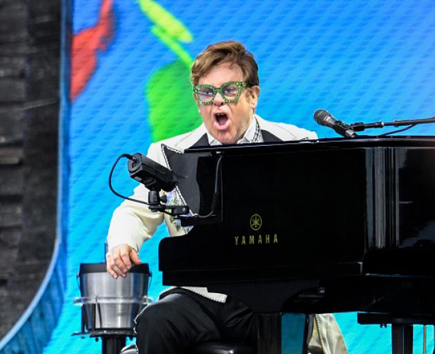 Elton John is set to perform at Orangetheory Stadium in January. Photo: Getty Images