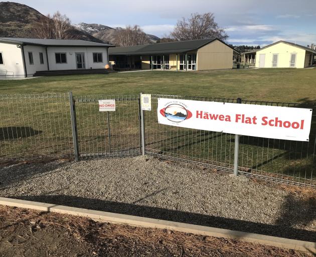 Hawea Flat School in 2022. The Ministry of Education intends to move the school to Lake Hawea,...