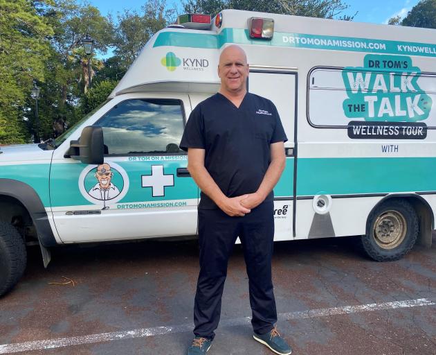 During the past eight years, Dr Tom Mulholland has regularly been on the road in his Chevy...