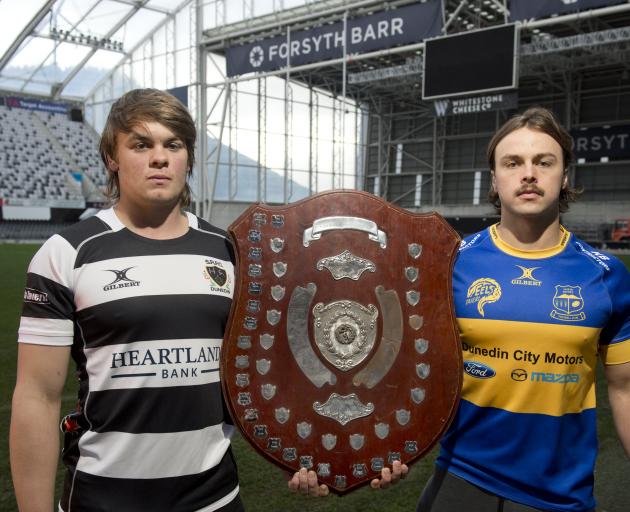 Southern captain Harry Taylor (left) and Taieri captain Leroy Ferguson will lead their sides in...