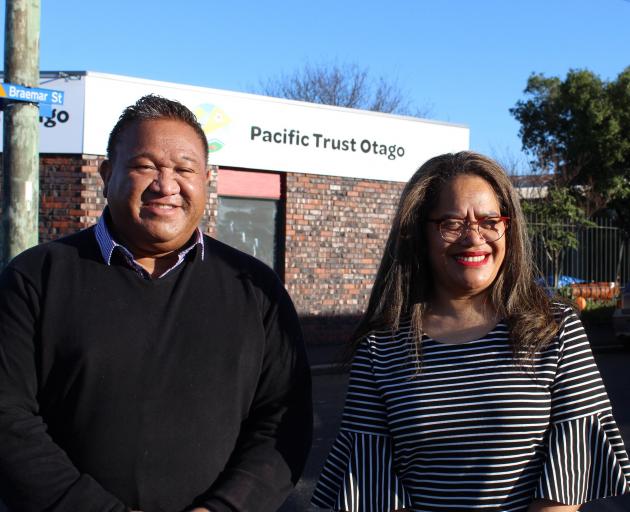 Pacific Trust Otago general manager Lloyd Maole (left) and strategic leader Dr Losa Moata’ane are...