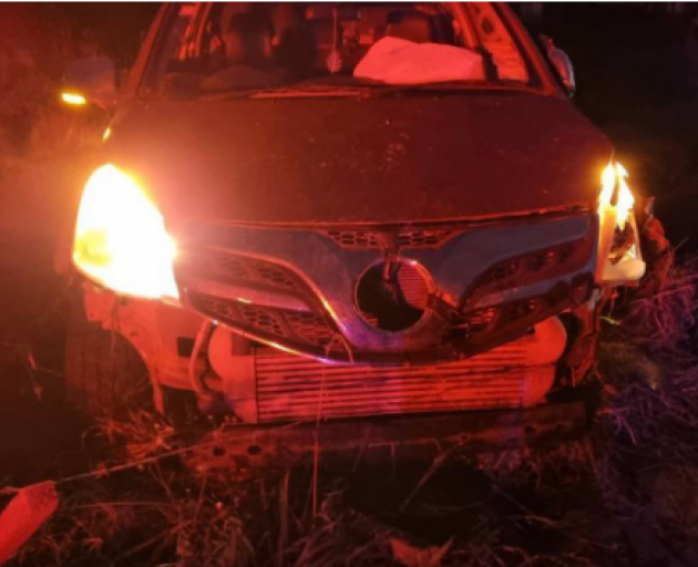 The vehicle Brian Tamaki was driving allegedly crossed the centre line and hit an oncoming...