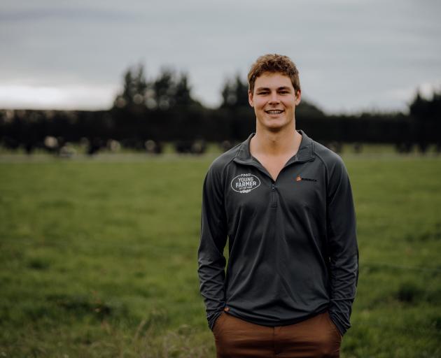 Aorangi grand finalist Tom Adkins is optimistic about the future of the farming sector.