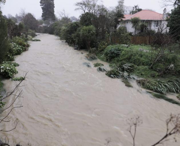 Nelson's Maitai River on August 18. Photo: RNZ / Angus Dreaver