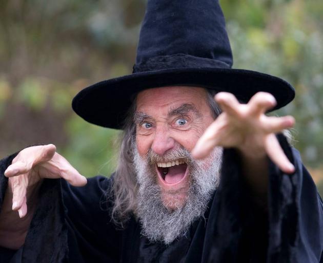 The Wizard of New Zealand. Photo: NZPA / Martin Hunter
