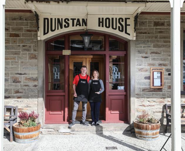 Dunstan House owners Ian and Meredith Kerrisk love that the property has become a stopping place...