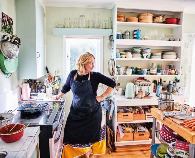 Nici Wickes at home in her kitchen. PHOTO: SUPPLIED 