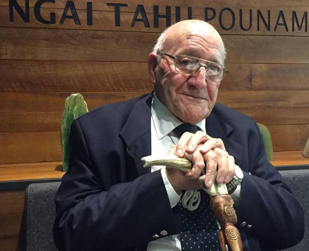 Sir Tipene O'Regan watched the bill passing from Parliament's gallery. Photo: Michael Neilson