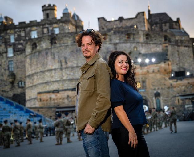 Royal Edinburgh Military Tattoo creative director Michael Braithwaite and The Highland Divas co...