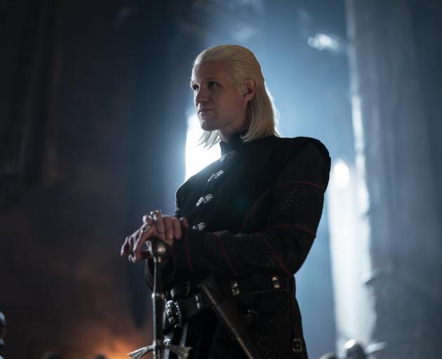 Matt Smith as Prince Daemon Targaryen in HBO series House of the Dragon. Photo: supplied