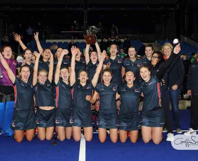 Harewood claimed their third straight Canterbury Hockey women's premier league title with a...