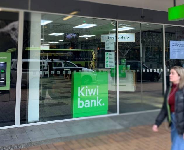 Kiwibank's online services wert down again this morning. Photo / Supplied
