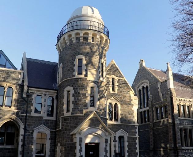 The Observatory sits on top of the Arts Centre. Photo: Geoff Sloan