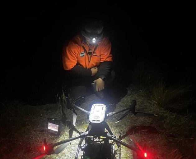 Otago Regional Council contractors have been using drones equipped with thermal cameras to detect...