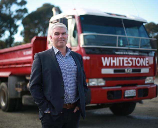 Whitestone Contracting chief executive Paul Bisset. Photo: Rebecca Ryan