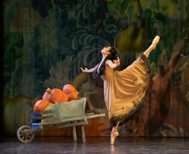 Mayu Tanigaito in the role of Cinderella. PHOTO: STEPHEN A'COURT