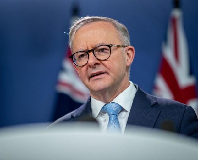 Anthony Albanese says France is a "key power in the Pacific". Photo: Getty Images  