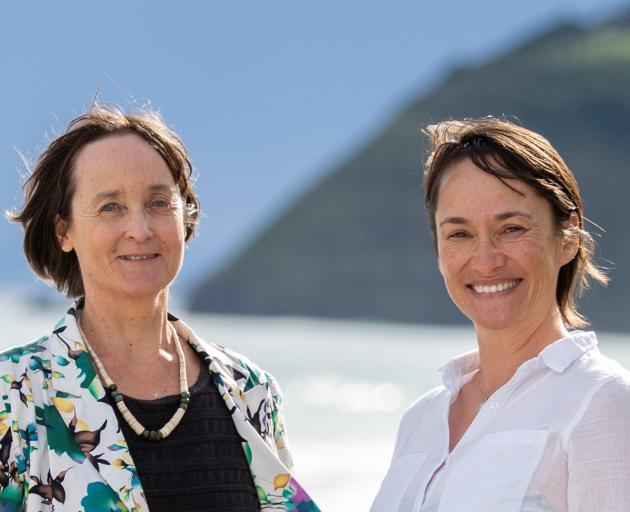 University of Otago Centre for Sustainability researchers Janet Stephenson (left) and Merata...