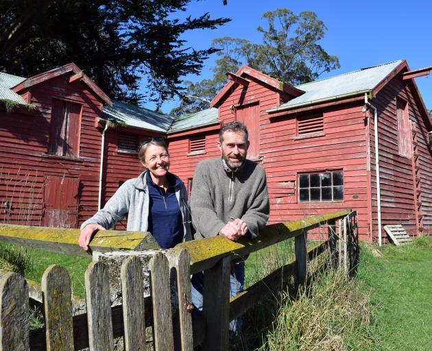 Meander Holsteins owners Robert and Annemarie Bruin on their home farm Ringway Ridges, which...